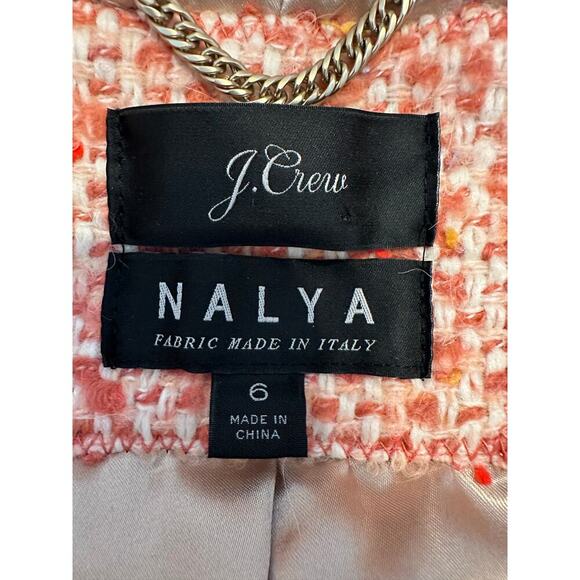 J. Crew Daphne Topcoat in Italian Tweed Wool Blend Size 6 - Picture 9 of 16